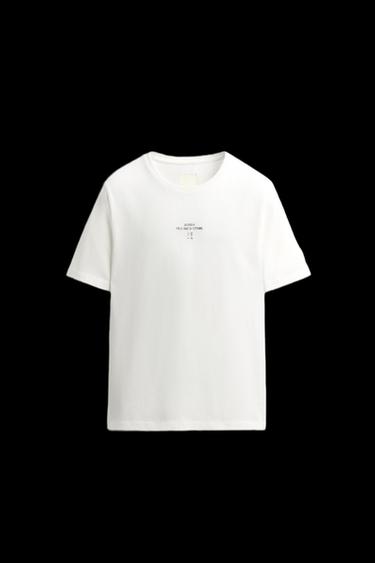 Zara SLIM FIT X SR_A T-SHIRT - Oyster-white