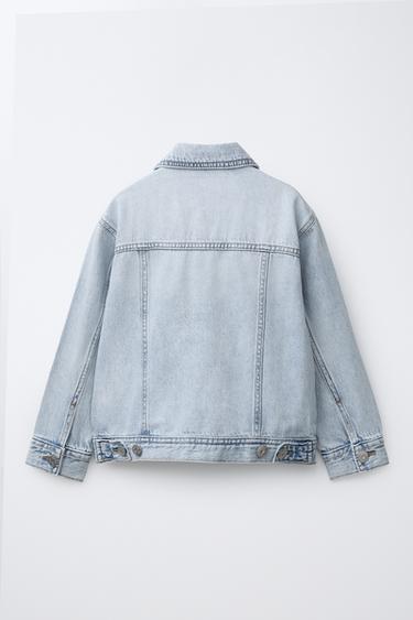 DENIM JACKET - Light blue by Zara - Image 1