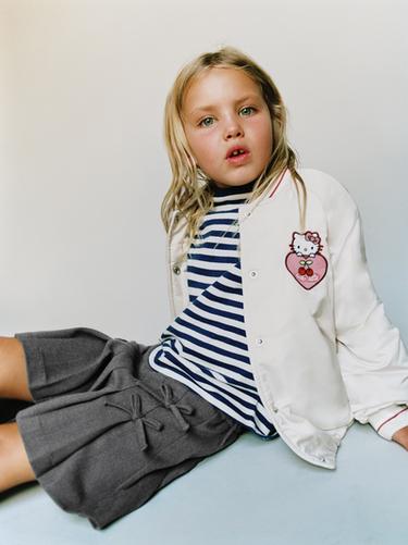 HELLO KITTY © SANRIO BOMBERJACKE - Cremefarben von Zara