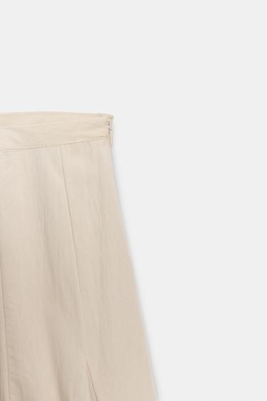 GODET MIDI SKIRT - Ice by Zara - Image 6