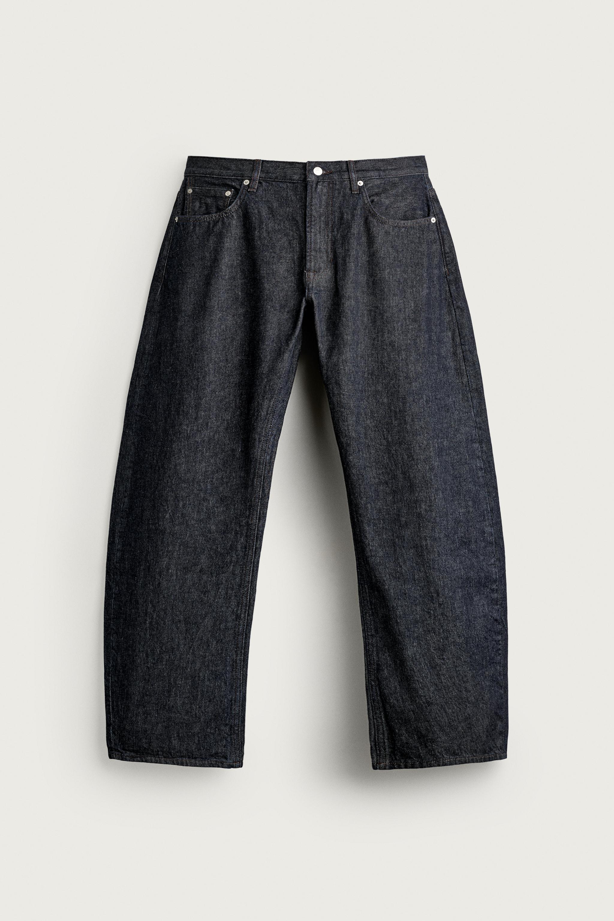 BALLOON FIT JEANS — Indigo