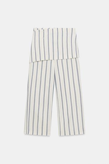 ZW COLLECTION STRIPED SARONG TROUSERS - striped by Zara - Image 6