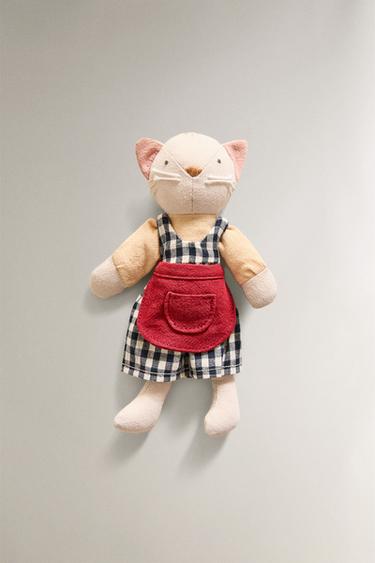 KIDS' CAT FAMILY PLUSH TOYS SET (SET OF 3) — Multicolored 2