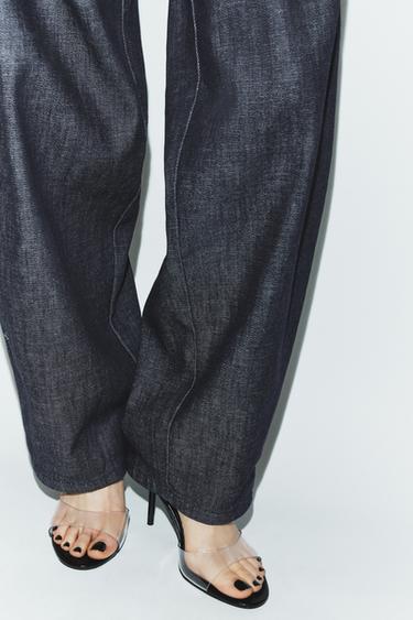 VINYL HIGH-HEEL SANDALS - Transparent by Zara - Image 1