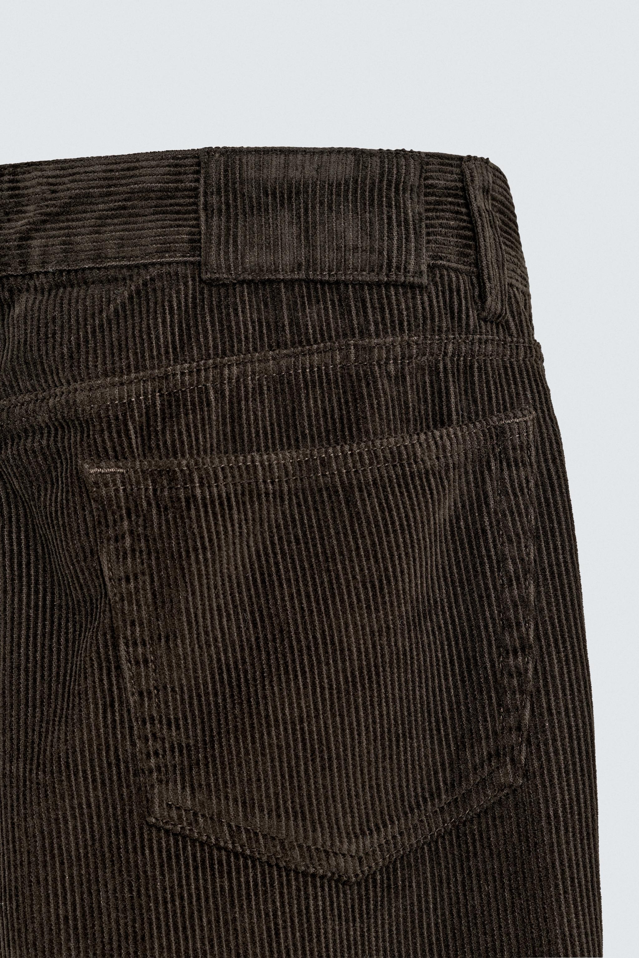 REGULAR FIT CORDUROY PANTS
