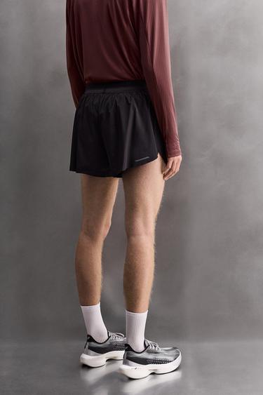 SHORT LÉGER RUNNING 3" - Noir de Zara - Image 2