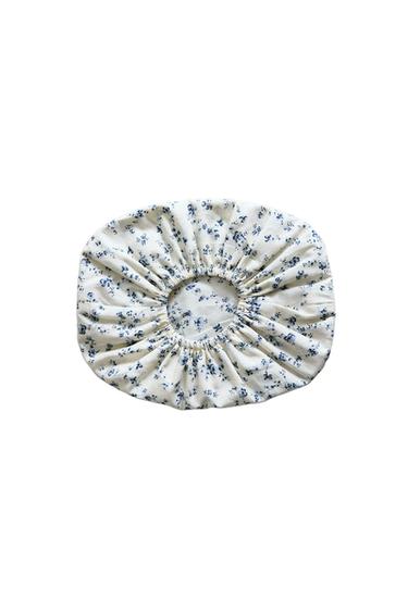BLUE FLORAL COTTON WIPE HOLDER - Blue by Zara