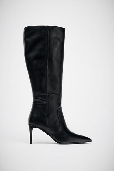 HIGH-HEEL BOOTS - Black by Zara