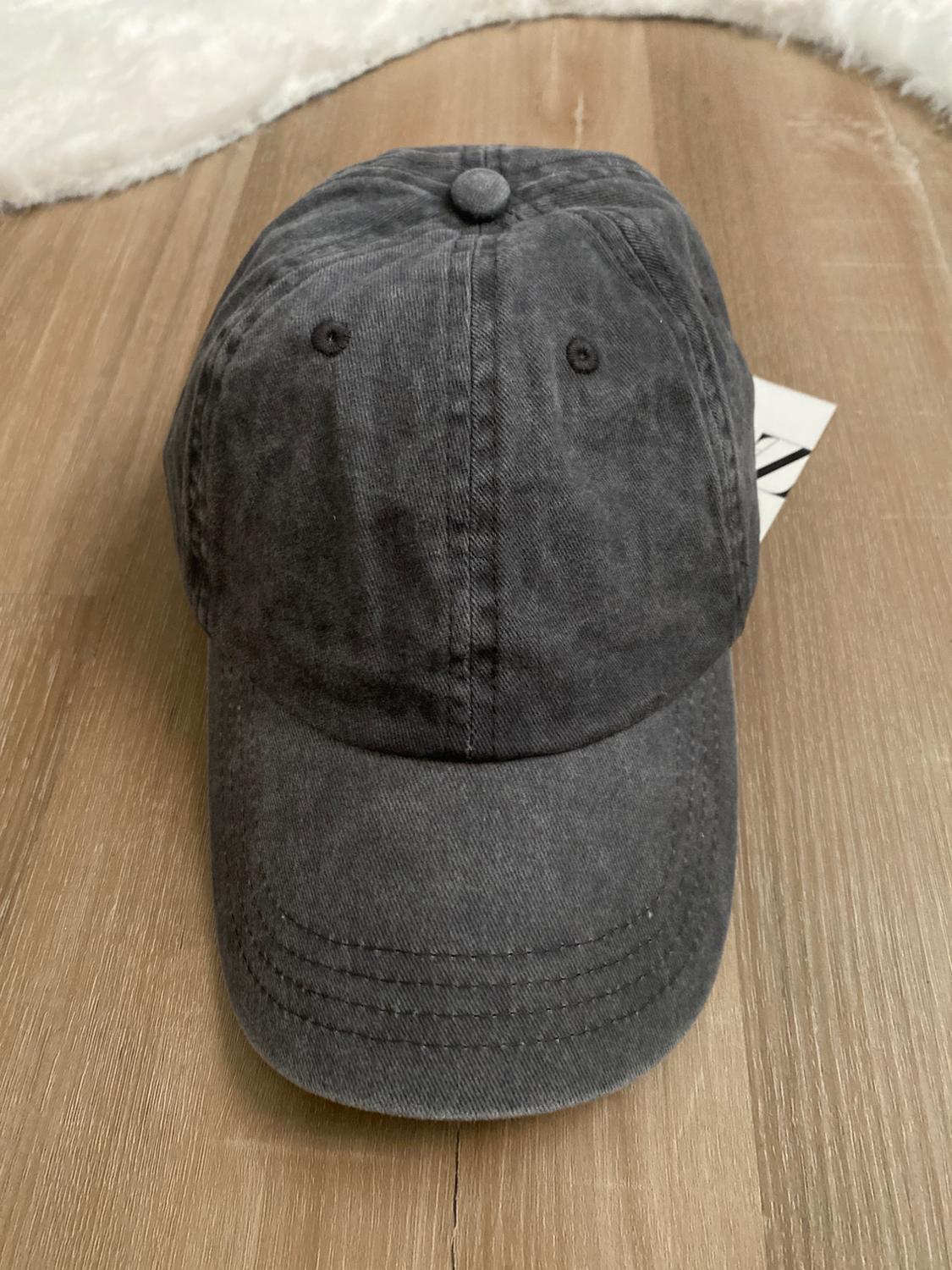 GORRA SARGA EFECTO LAVADO