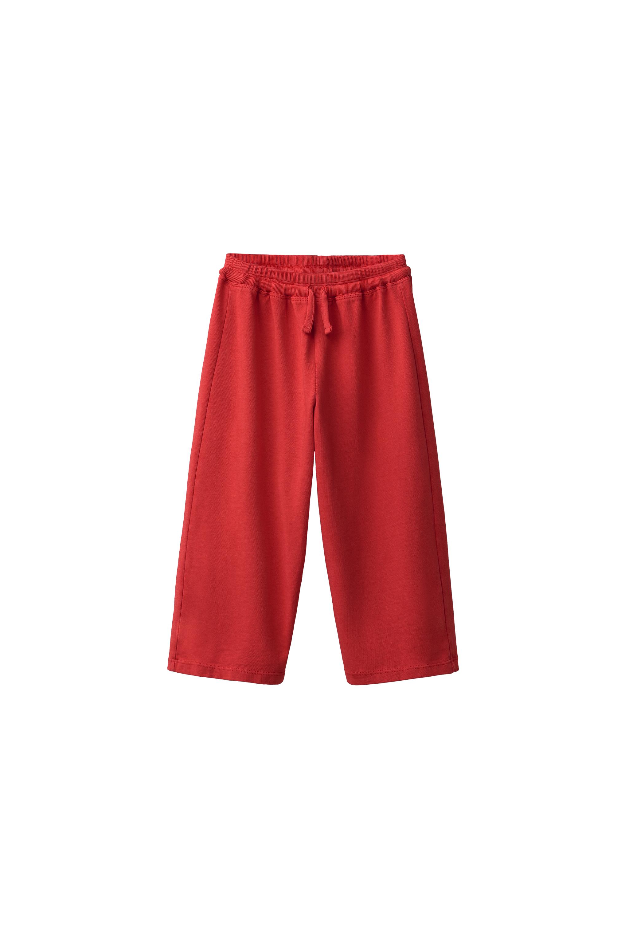 WIDE LEG PUKAS SURF PANTS - Red | ZARA United States