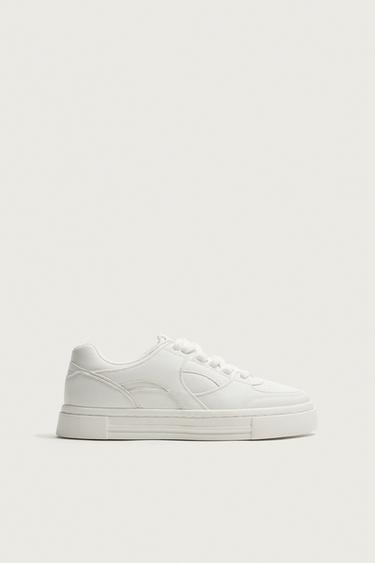 ZAPATILLA ESTILO RETRO - Blanco de Zara