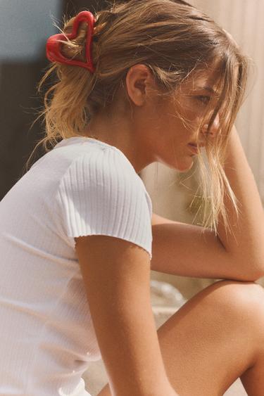 HERZ-HAARSPANGE - Rot von Zara - Bild 0