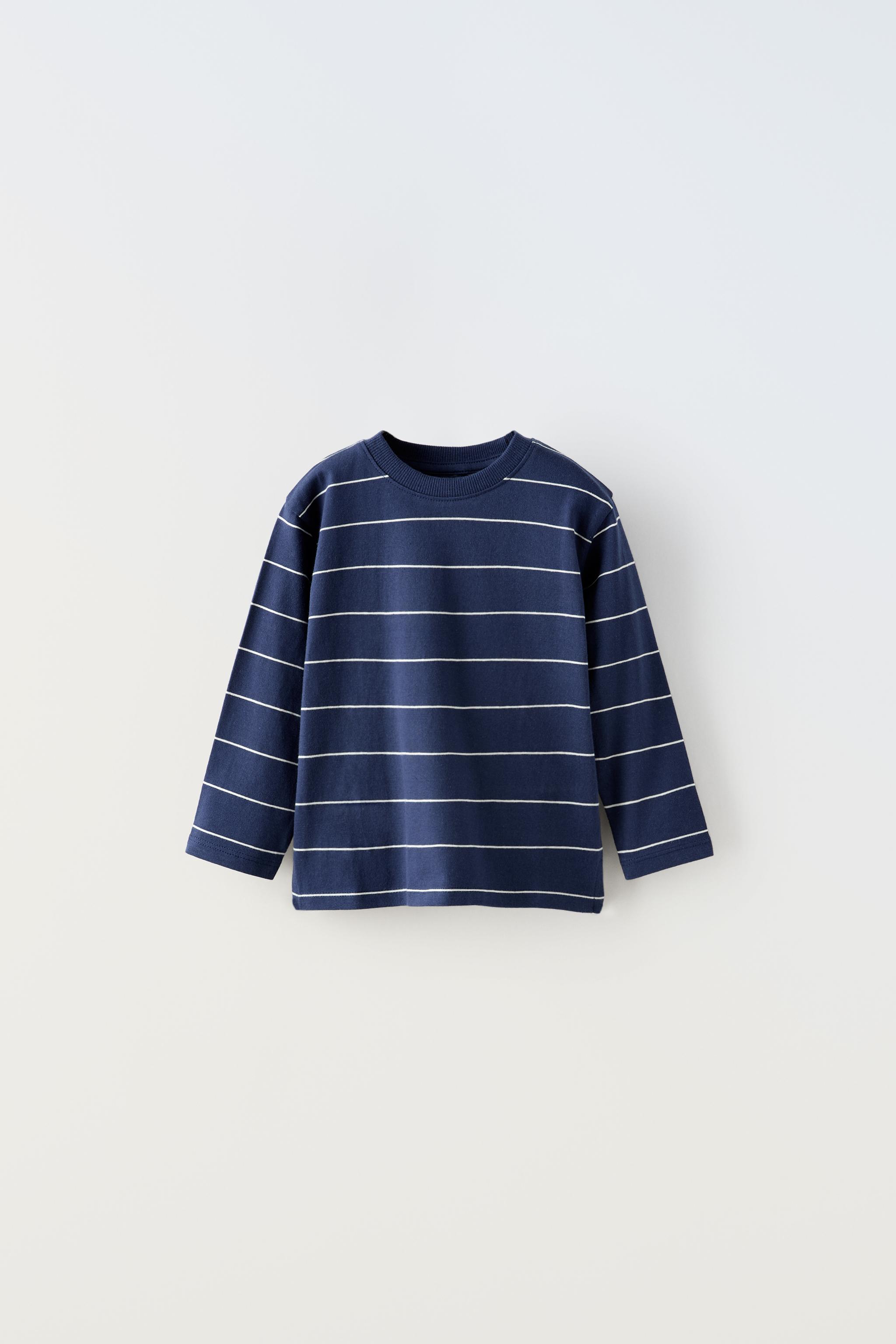 Zara niños best sale camisetas manga larga