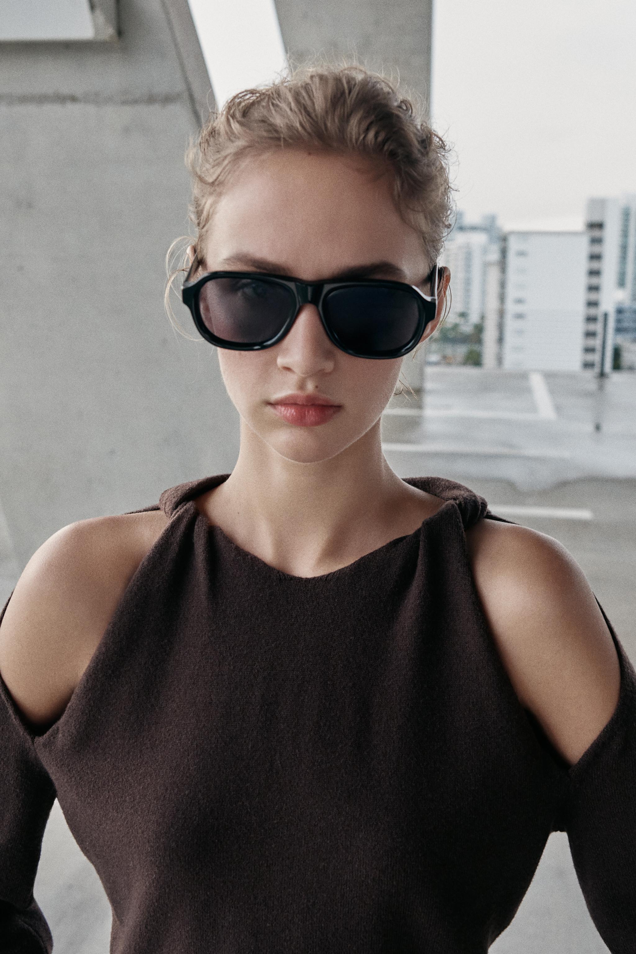 PENCERE DETAYLI TRİKO KAZAK - Görsel 5