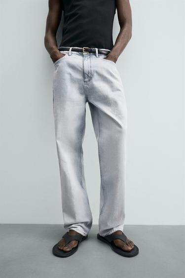 JEAN DROIT CHEVILLE - Bleu ciel de Zara - Image 4