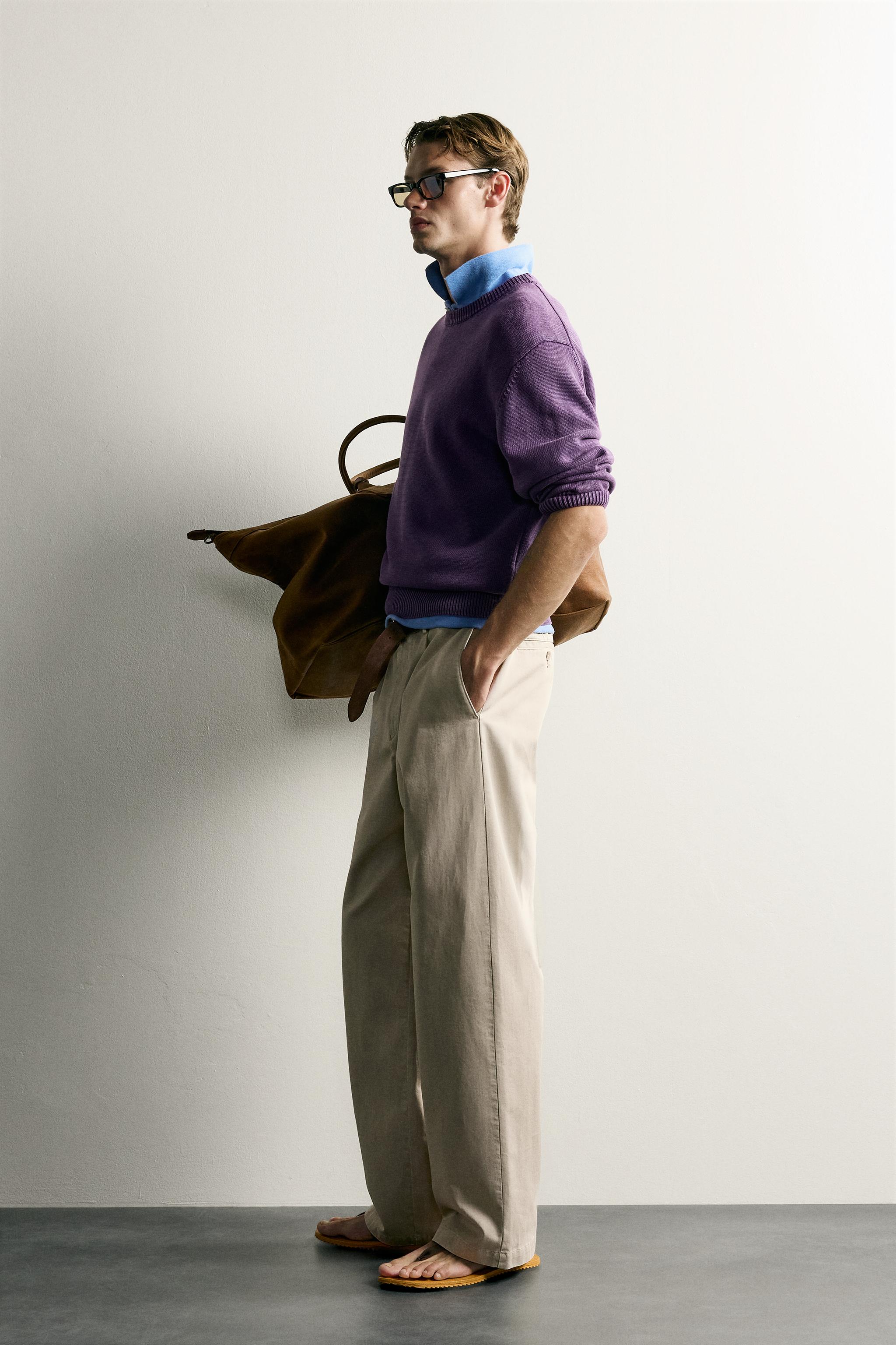 REGULAR FIT COTTON JUMPER