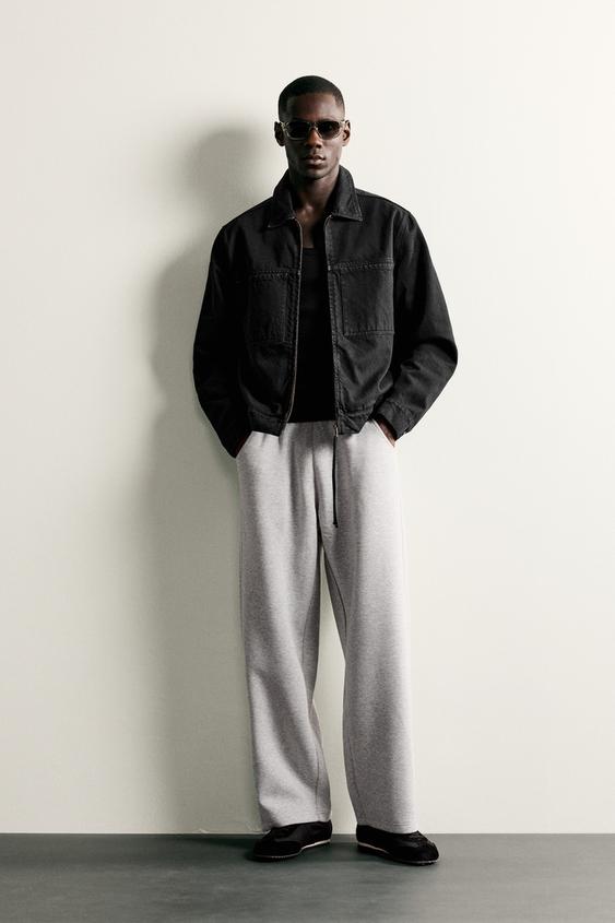 PANTALÓN JOGGER RELAXED FIT - Gris vigoré de Zara - Imagen 0