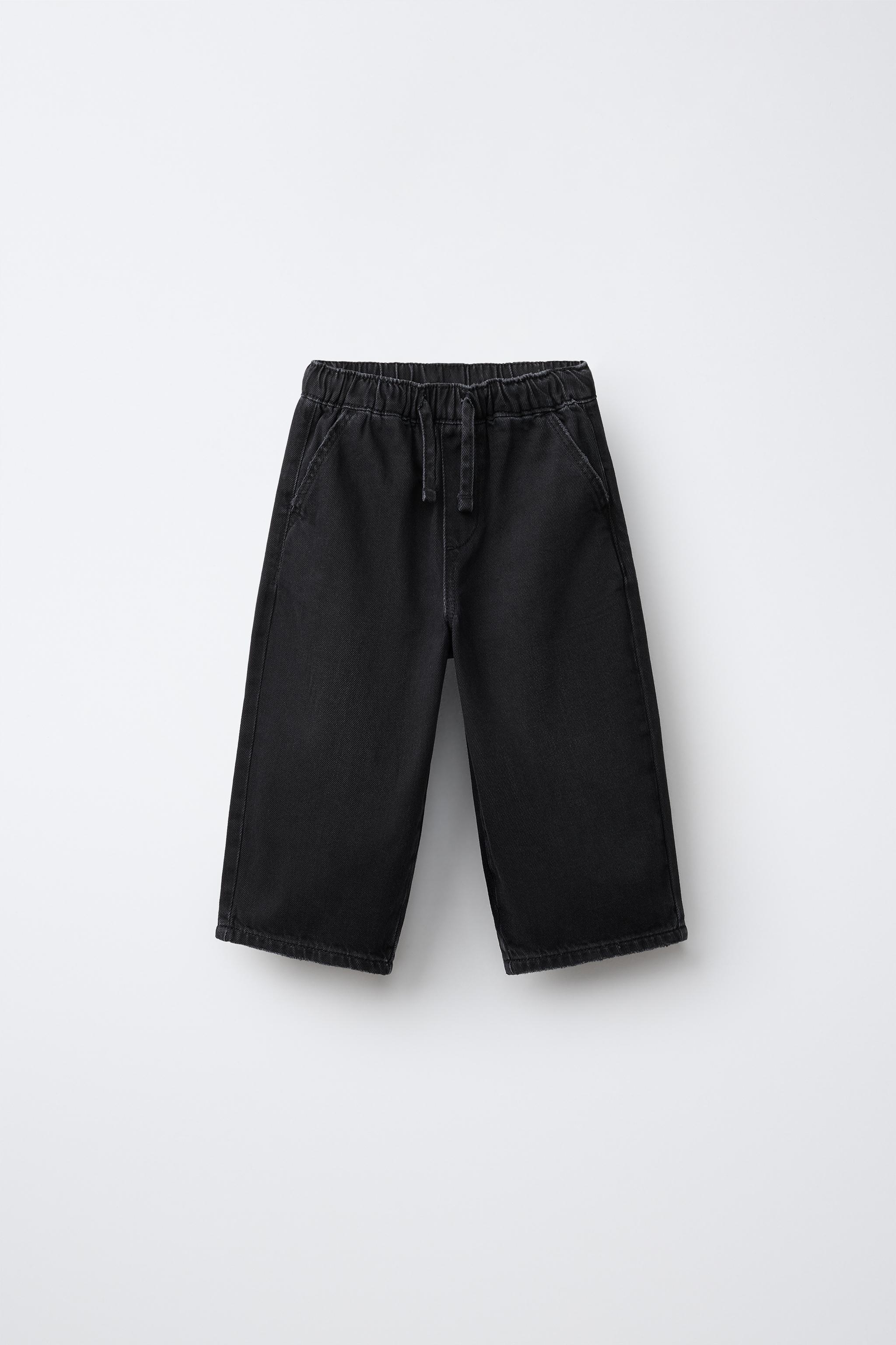 Детские джинсы Zara TIE-WAIST LOOSE JEANS