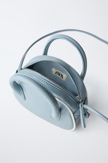 MINI TRIM CROSSBODY BAG - Blue by Zara - Image 3
