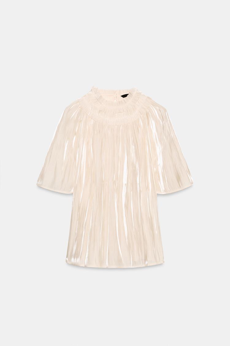 Blusa con efecto brillo 5