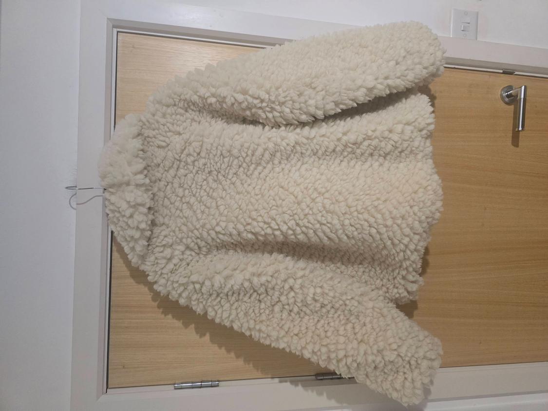 FAUX SHEARLING JACKET ZW COLLECTION - Image 3