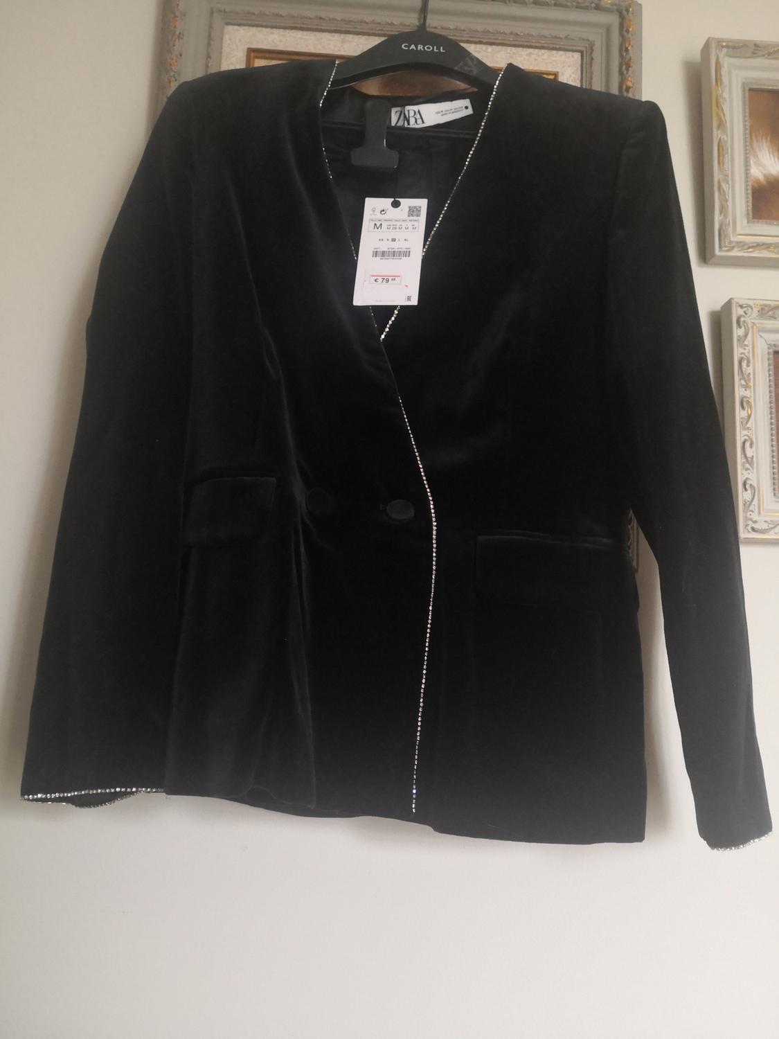 RHINESTONE VELVET BLAZER - LIMITED EDITION