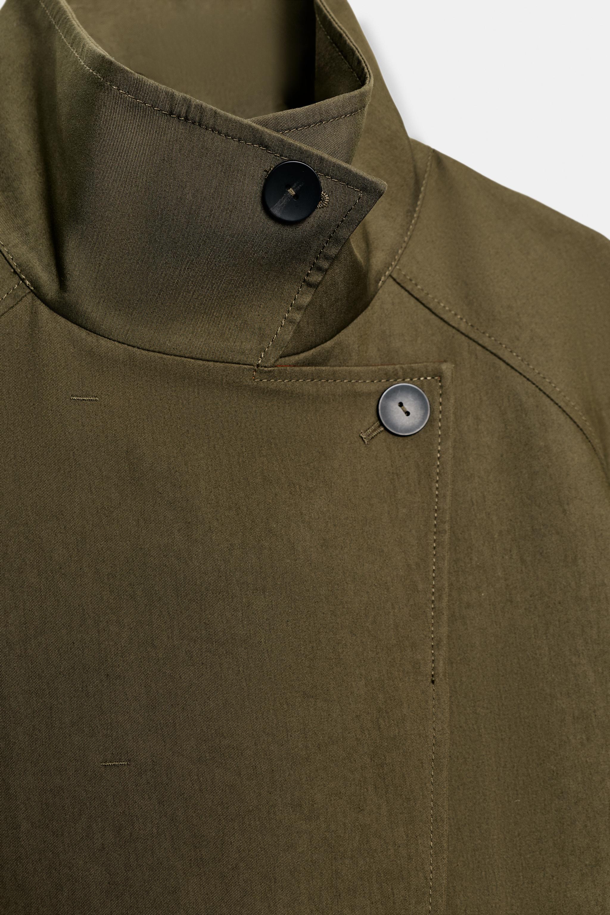 TRENCH COURT COL HAUT ZW COLLECTION