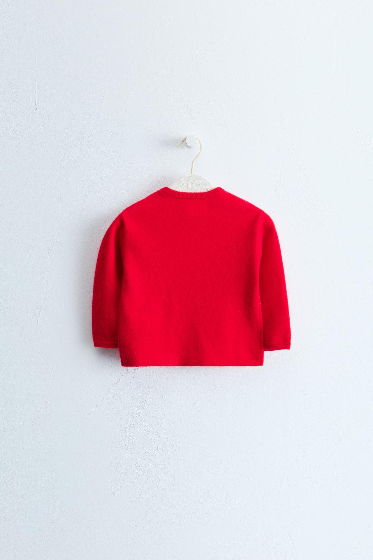 Zara Timeless - 100% Cashmere SWEATER — Red
