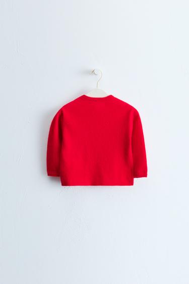 Zara Timeless - 100% Cashmere SWEATER — Red 2