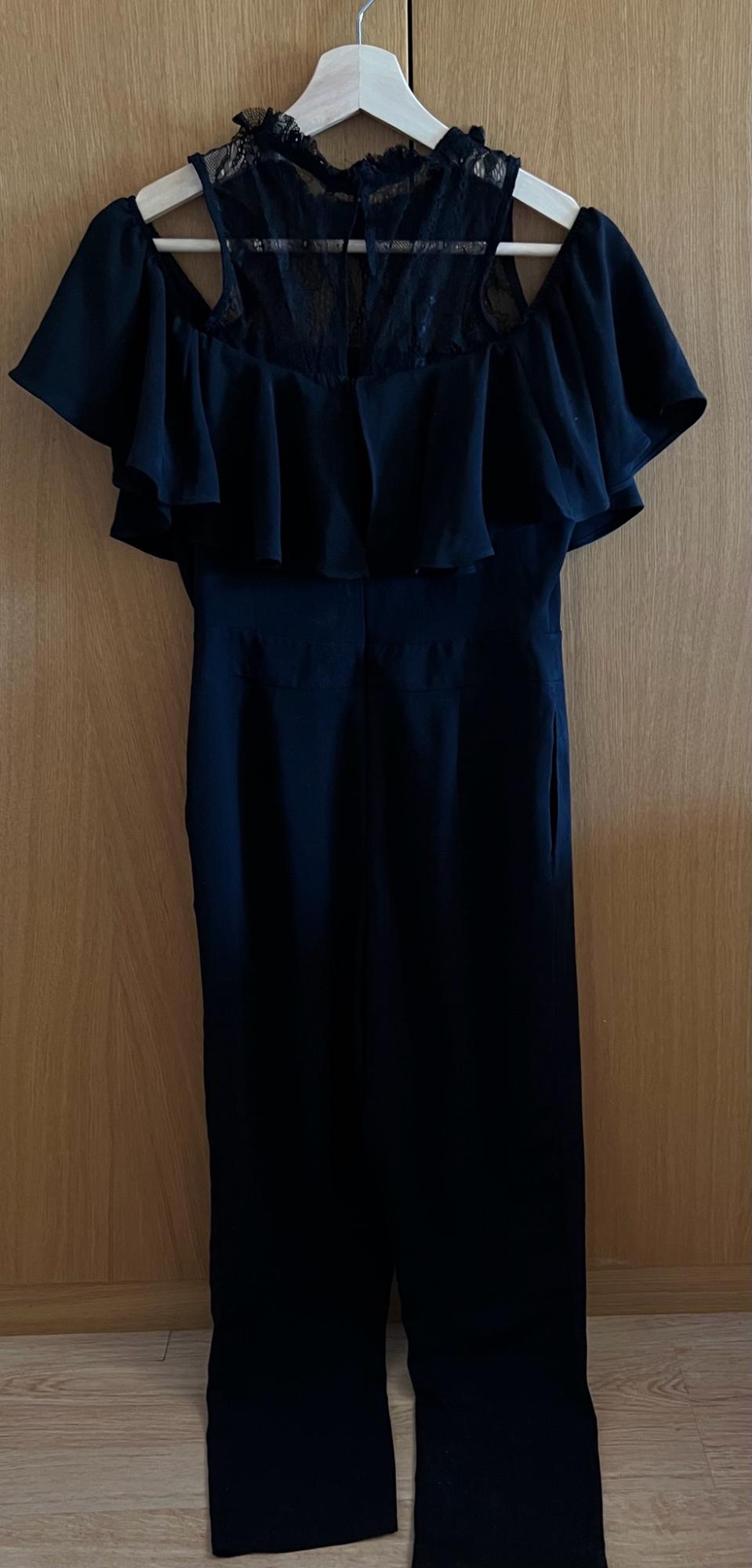 JUMPSUIT WITH LACE AND RUFFLE - Image 2