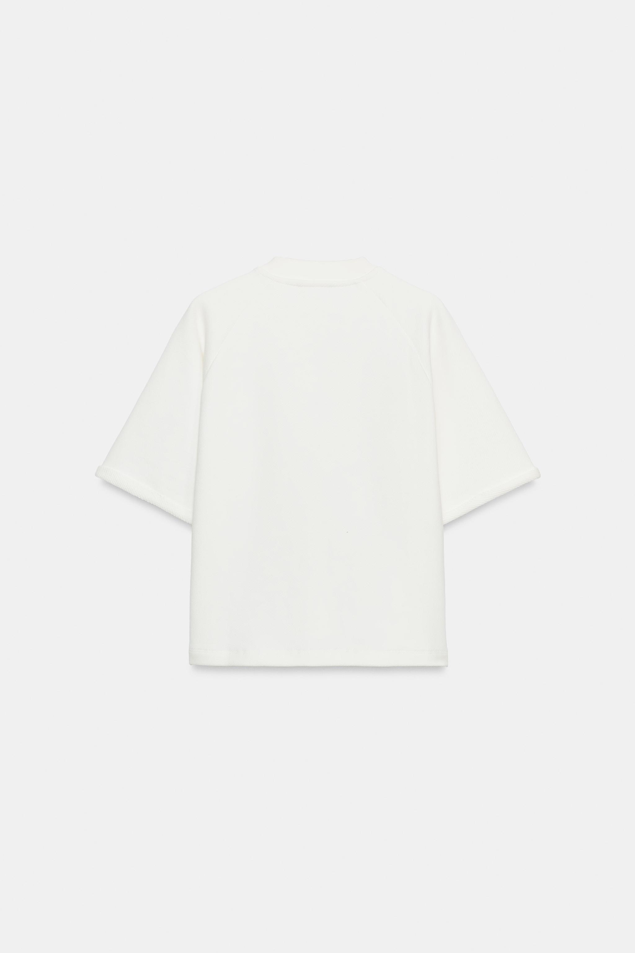 KISA KOLLU SWEATSHIRT - Görsel 7