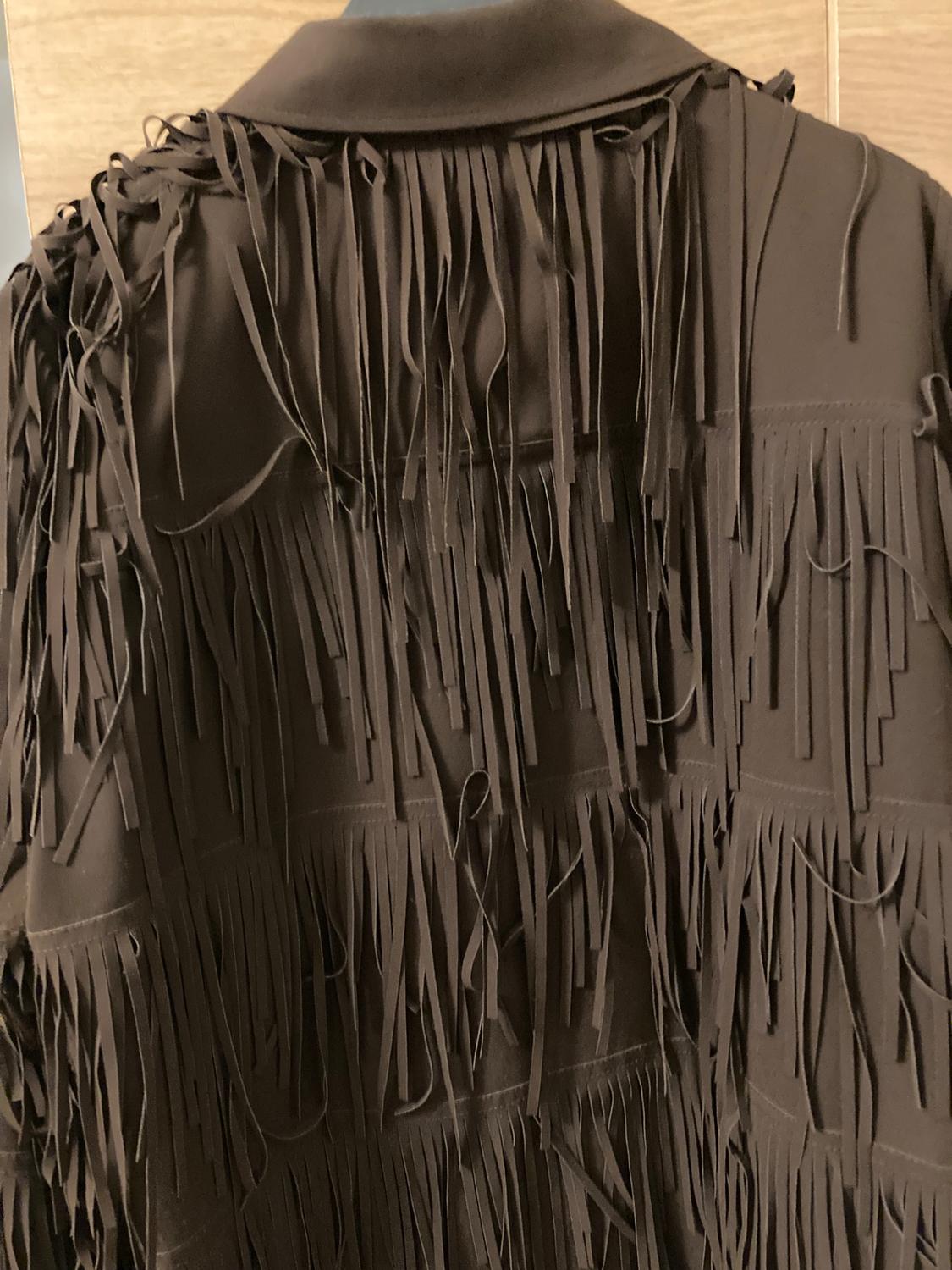 ZW COLLECTION MAXI FRINGE SHIRT - Image 5
