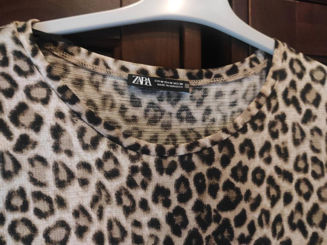 PRINTED MIDI DRESS - Image 6
