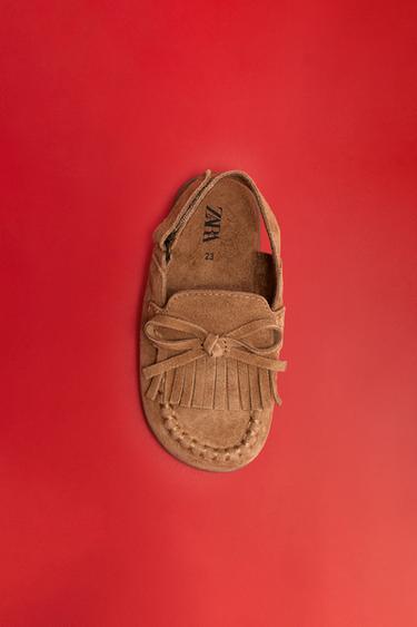 BAREFOOT LEATHER CLOGS - Brown by Zara - Image 9