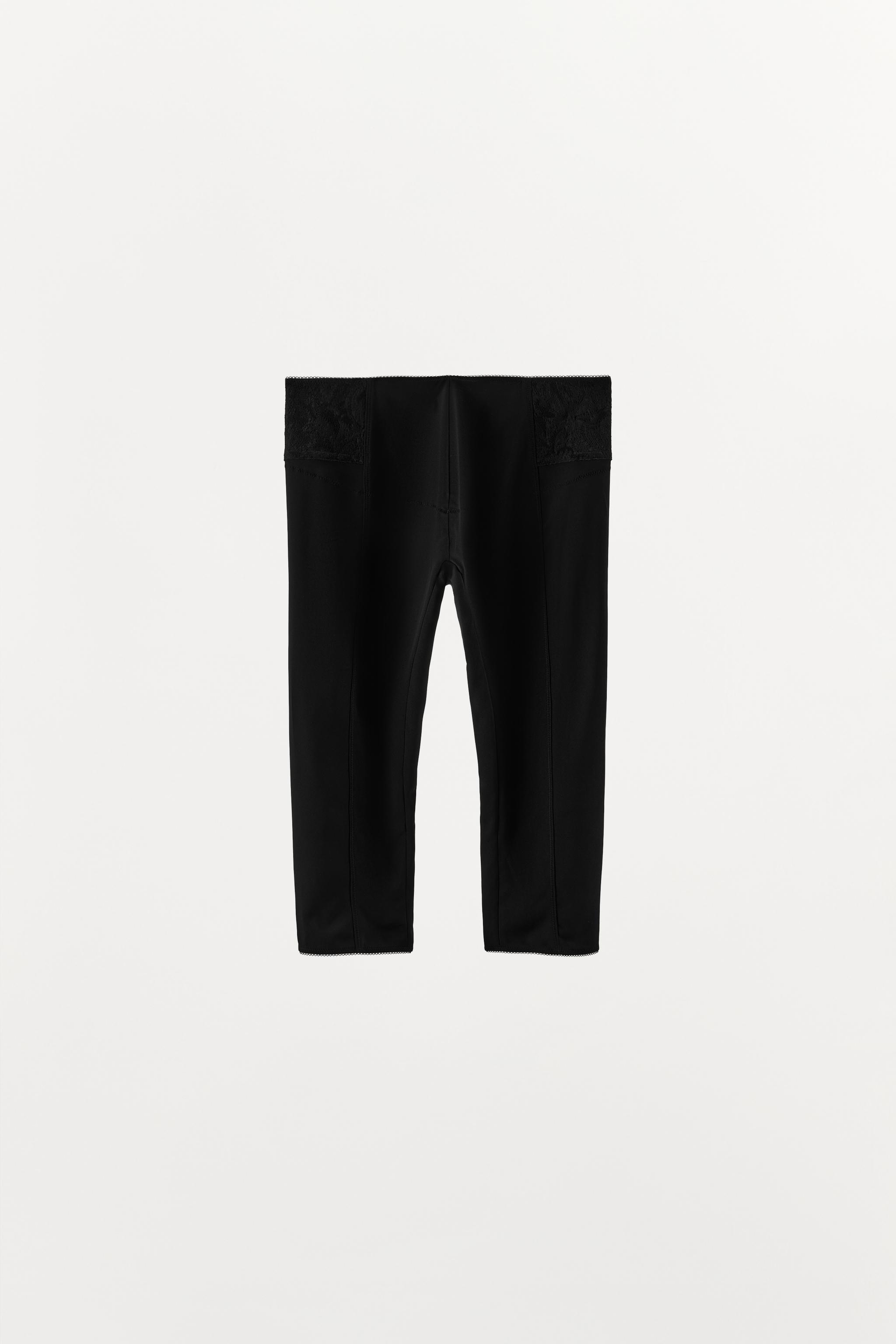 JACQUARD CAPRI PANTS