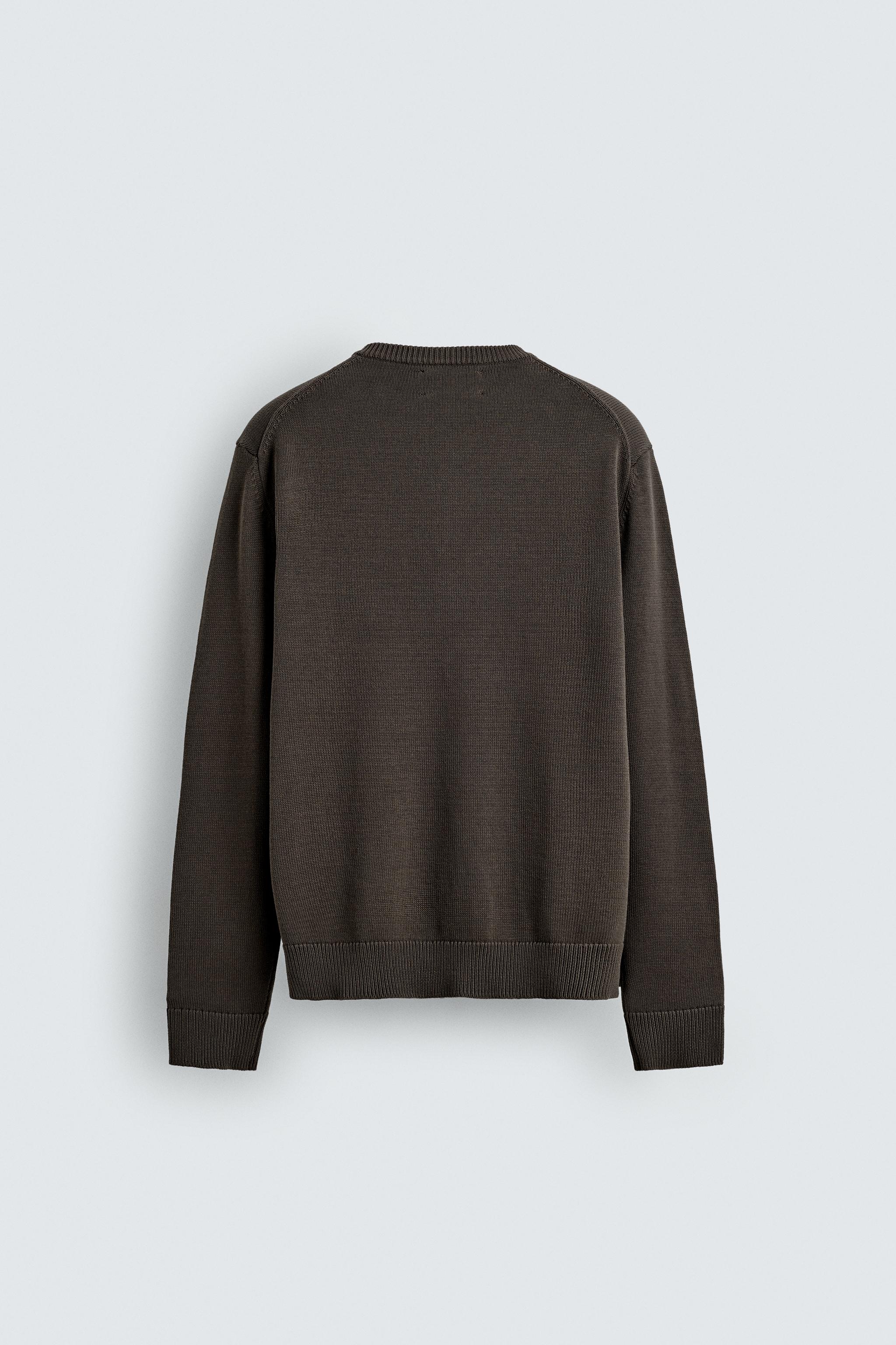 REGULAR FIT COTTON CARDIGAN