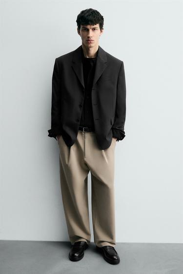 MOCASÍN VESTIR ANTIFAZ - Negro de Zara