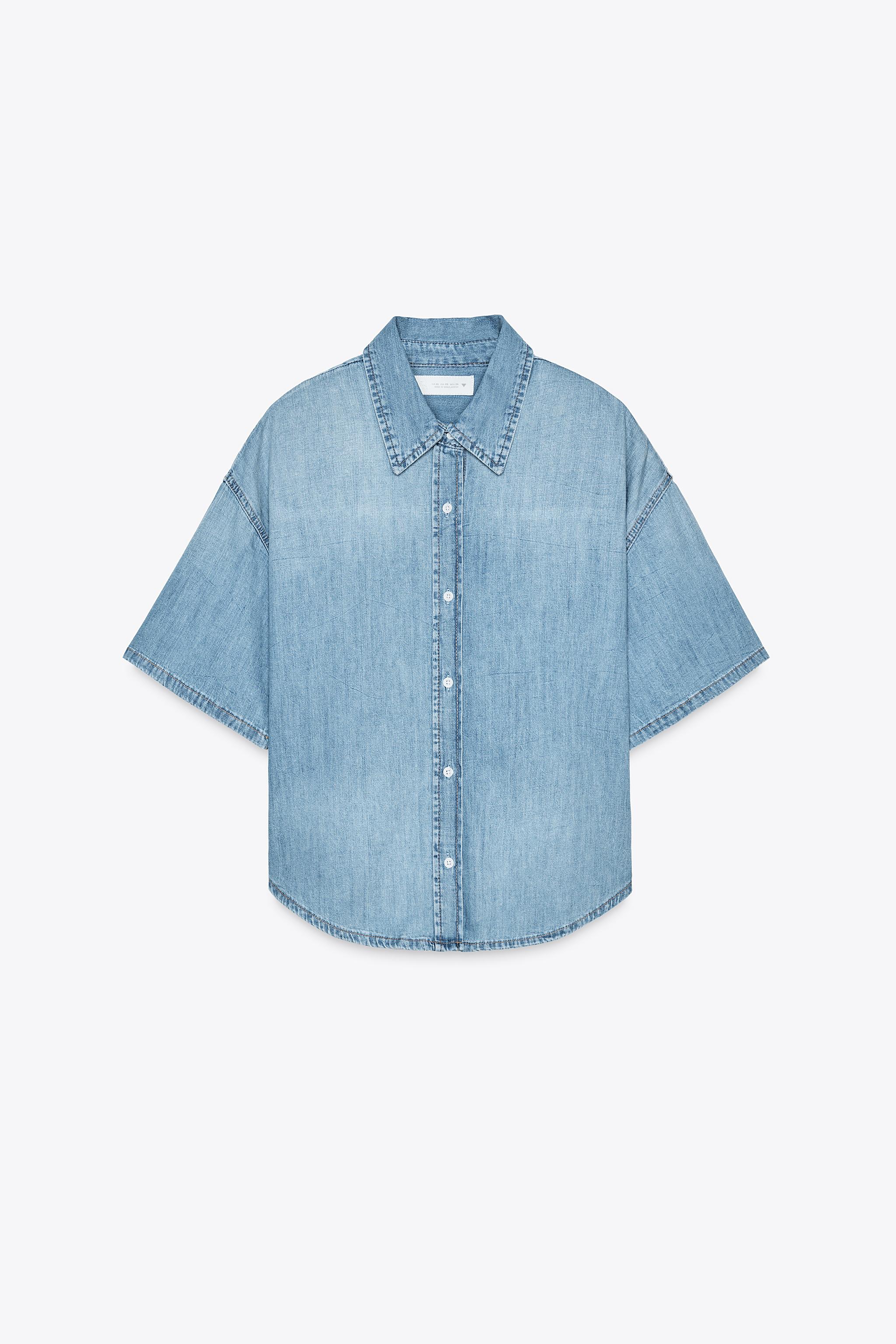 デニムシャツ – レディース | ZARA