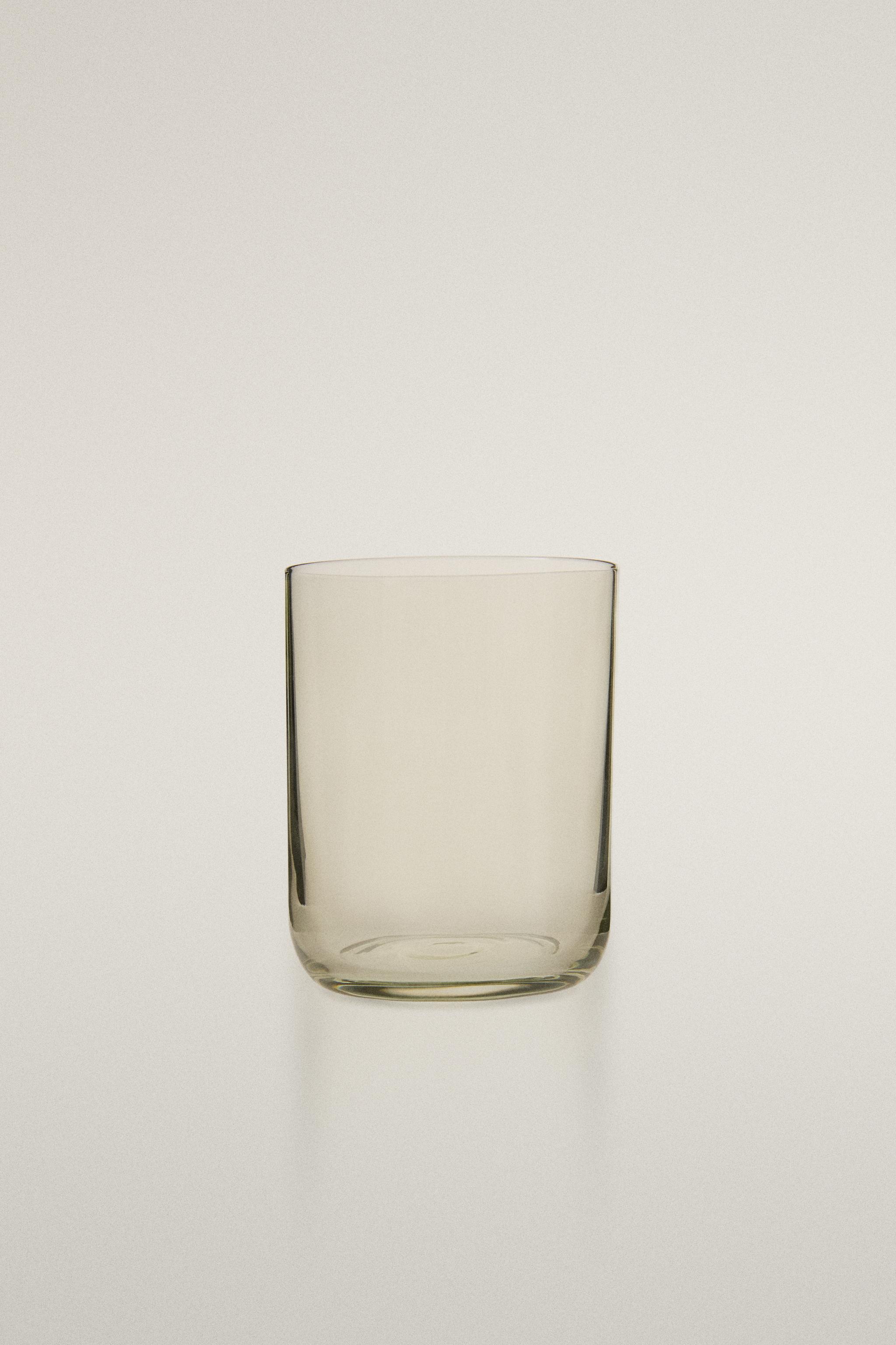 SOLID COLOR GLASS TUMBLER
