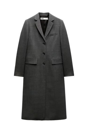 TAILORING ZW COLLECTION WOOL BLEND FROCK COAT