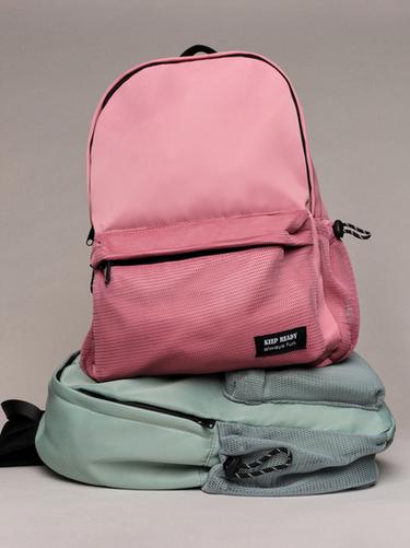 SCHOOL MESH BACKPACK - Pink by Zara