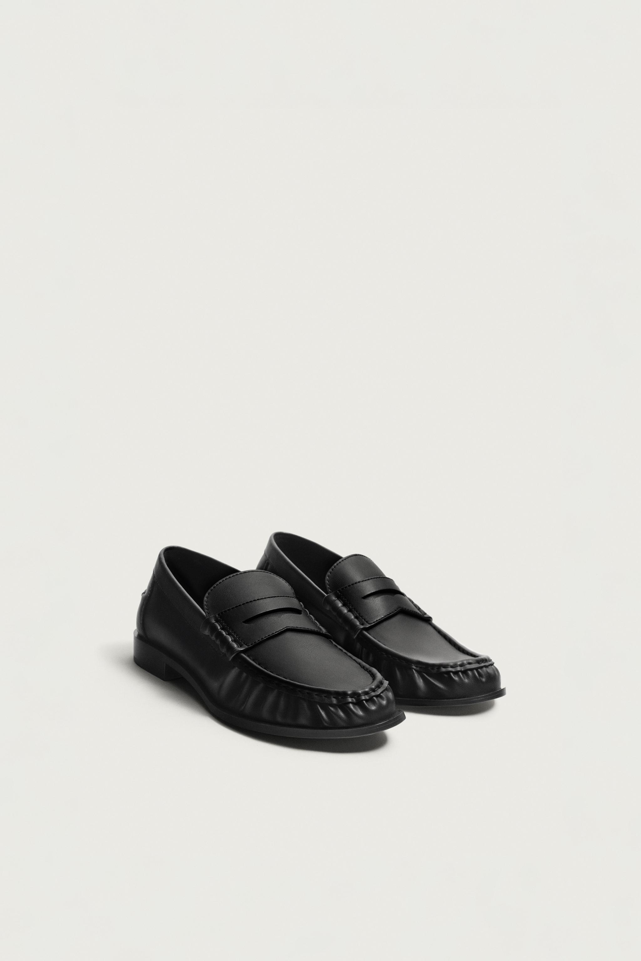 PENNY DRESS LOAFERS — Black