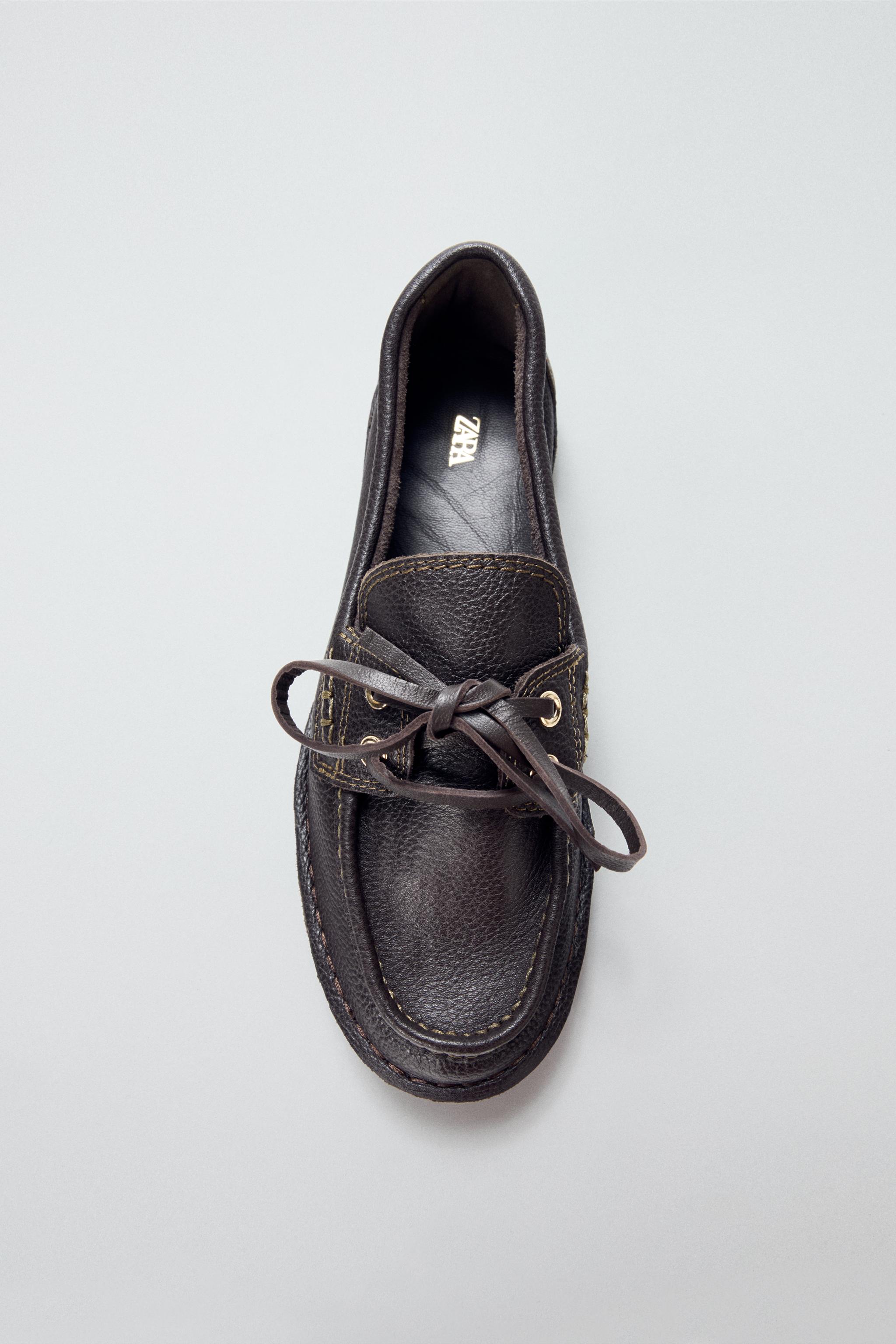 新品 ZARA 38 24.5 メタリッククロシェフラットシューズ/ED69 12526630808-e1.jpg?ts=
