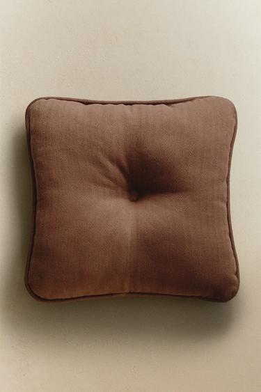 COJÍN SILLA ALGODÓN ESTRUCTURA - Rosado de Zara