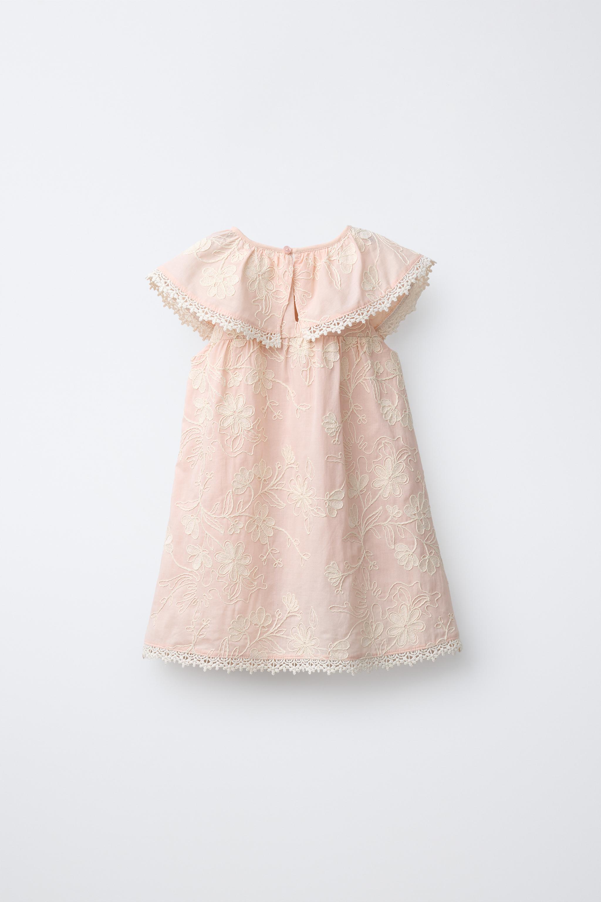 EMBROIDERED FLORAL DRESS