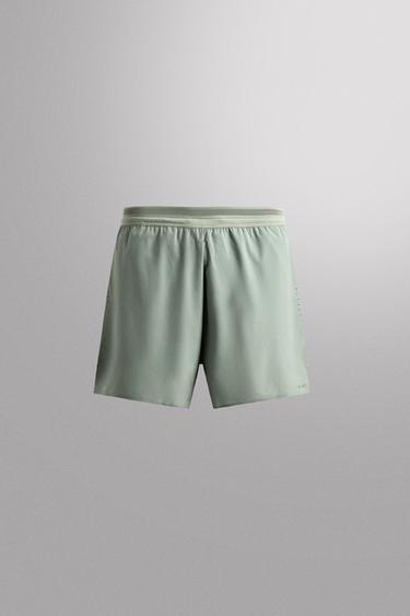 LEICHTE, PERFORIERTE SHORTS - Hellblau von Zara