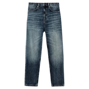 JEANS STRAIGHT ANKLE FIT - Mittelblau von Zara