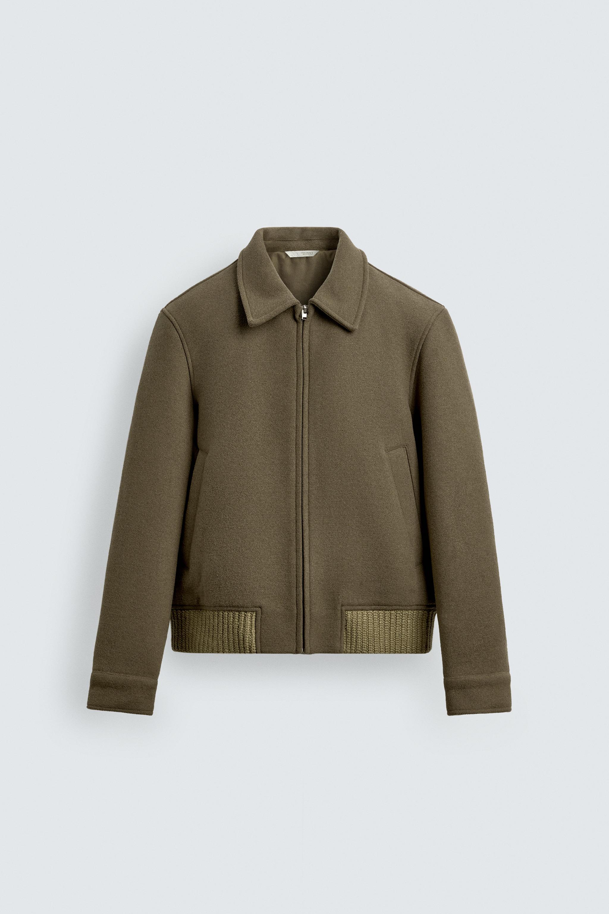 BLOUSON MATELASSÉ EN DRAP