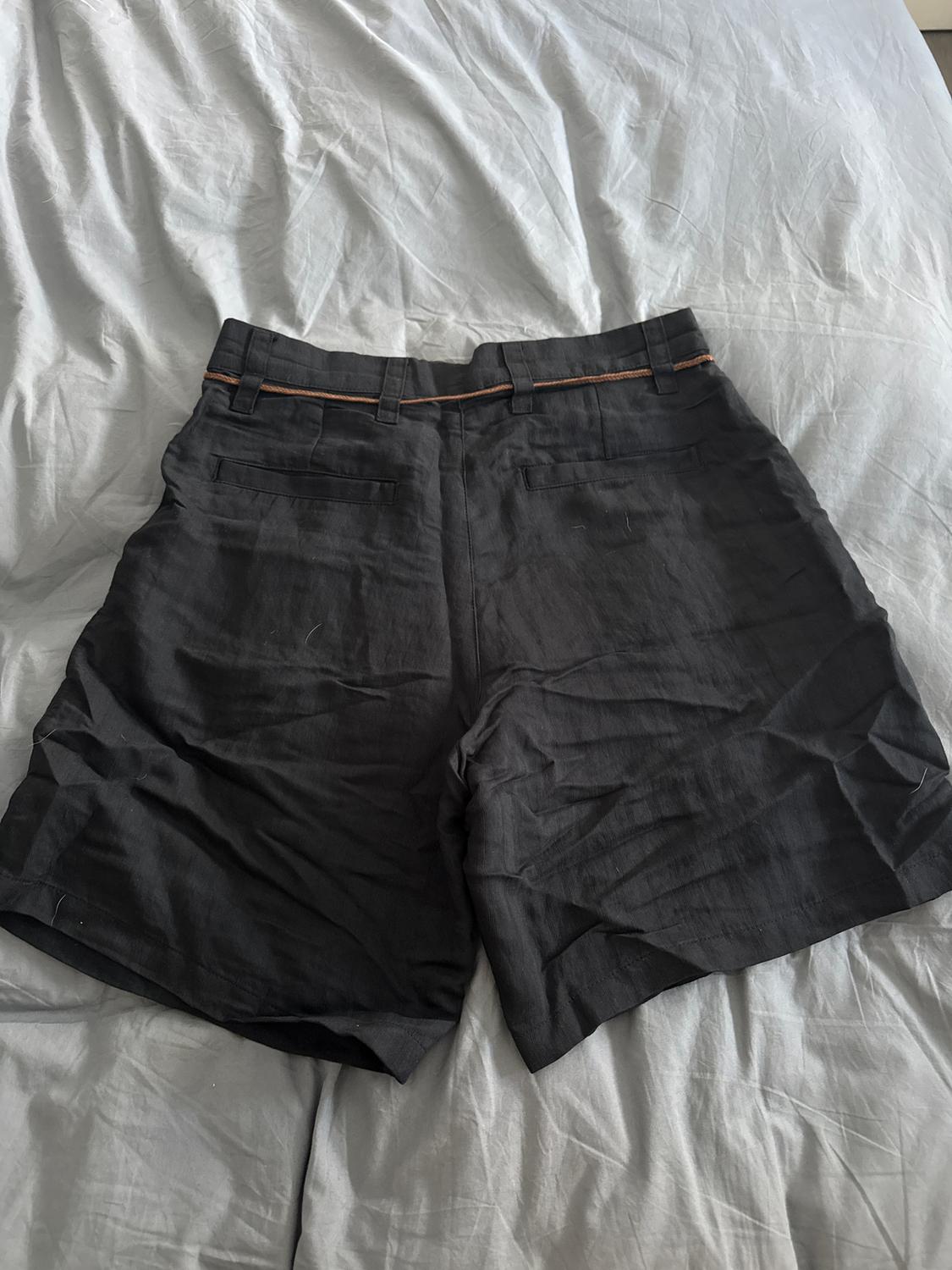 STRIPED JACQUARD BERMUDA SHORTS - Image 3