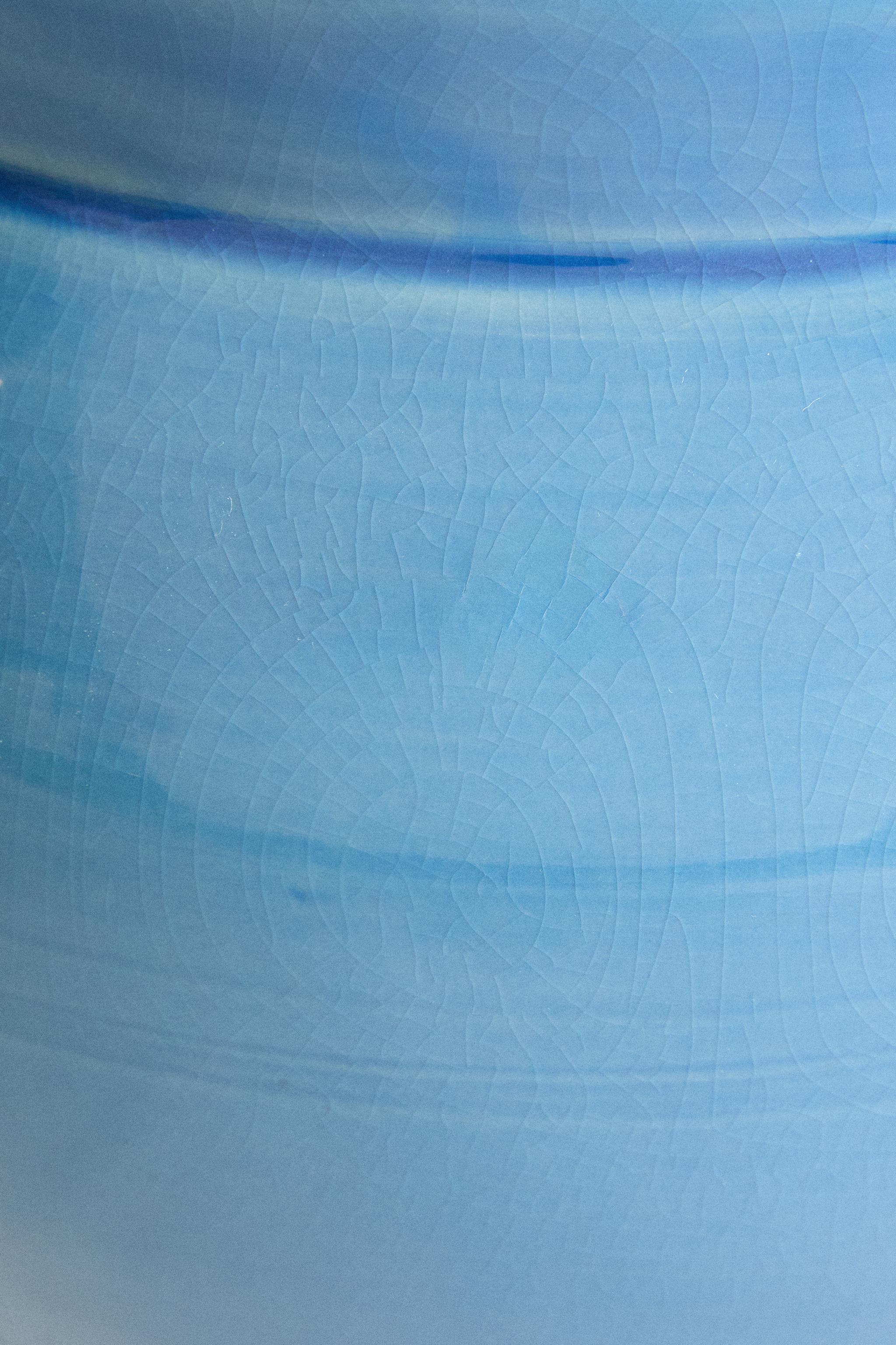ENAMELLED CERAMIC VASE